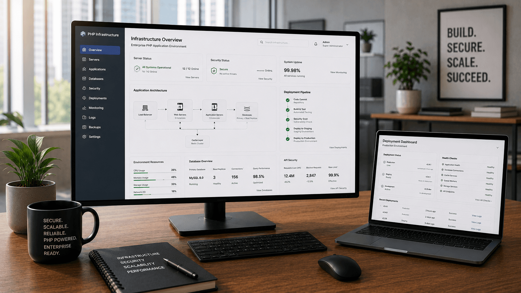 Secure & Scalable Development Infrastructure