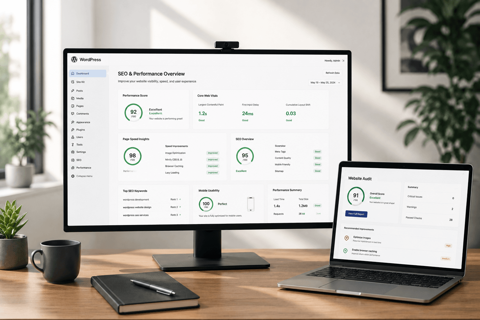 WordPress SEO & Performance Optimization