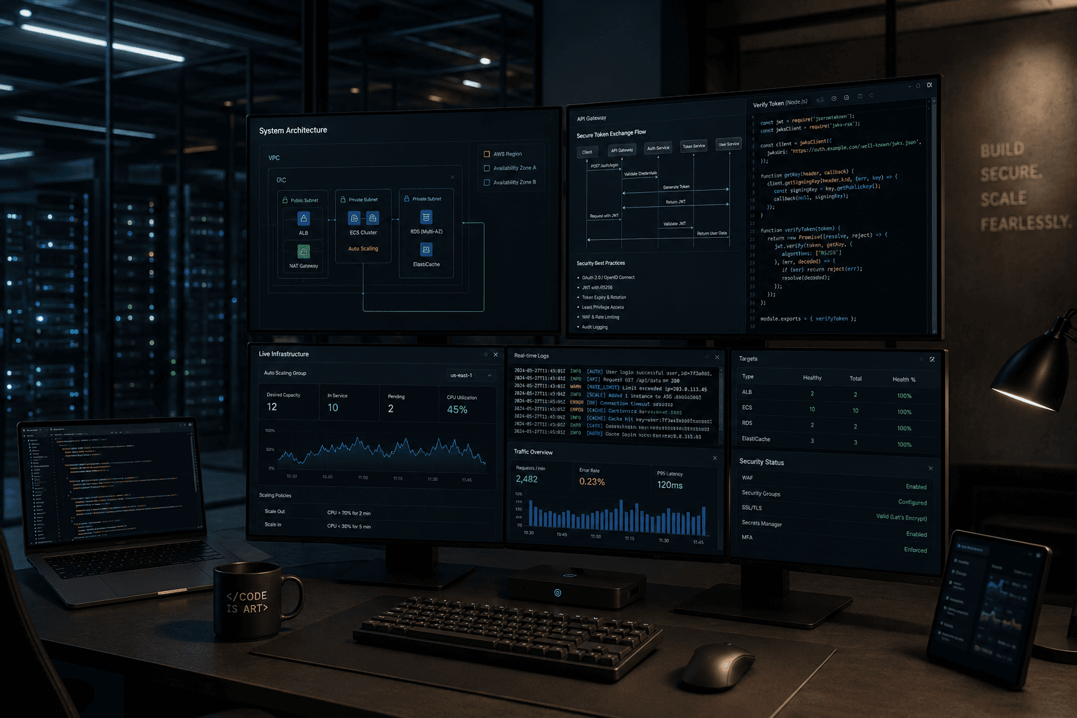 Architecture – Scalable and Secure