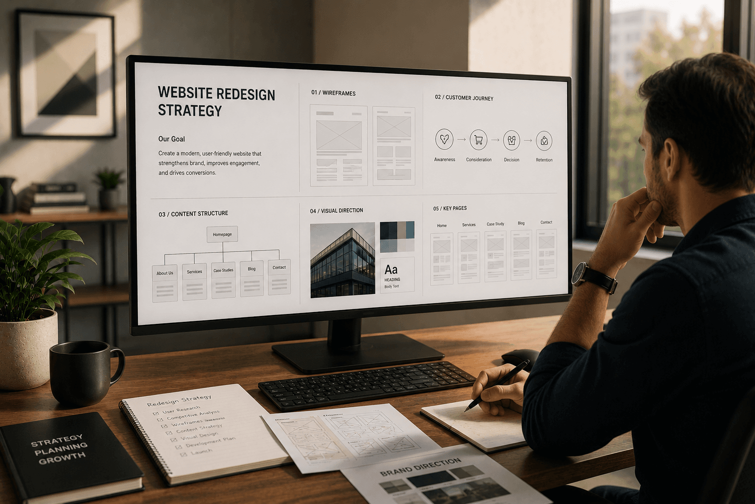 Full Website Redesign Strategy