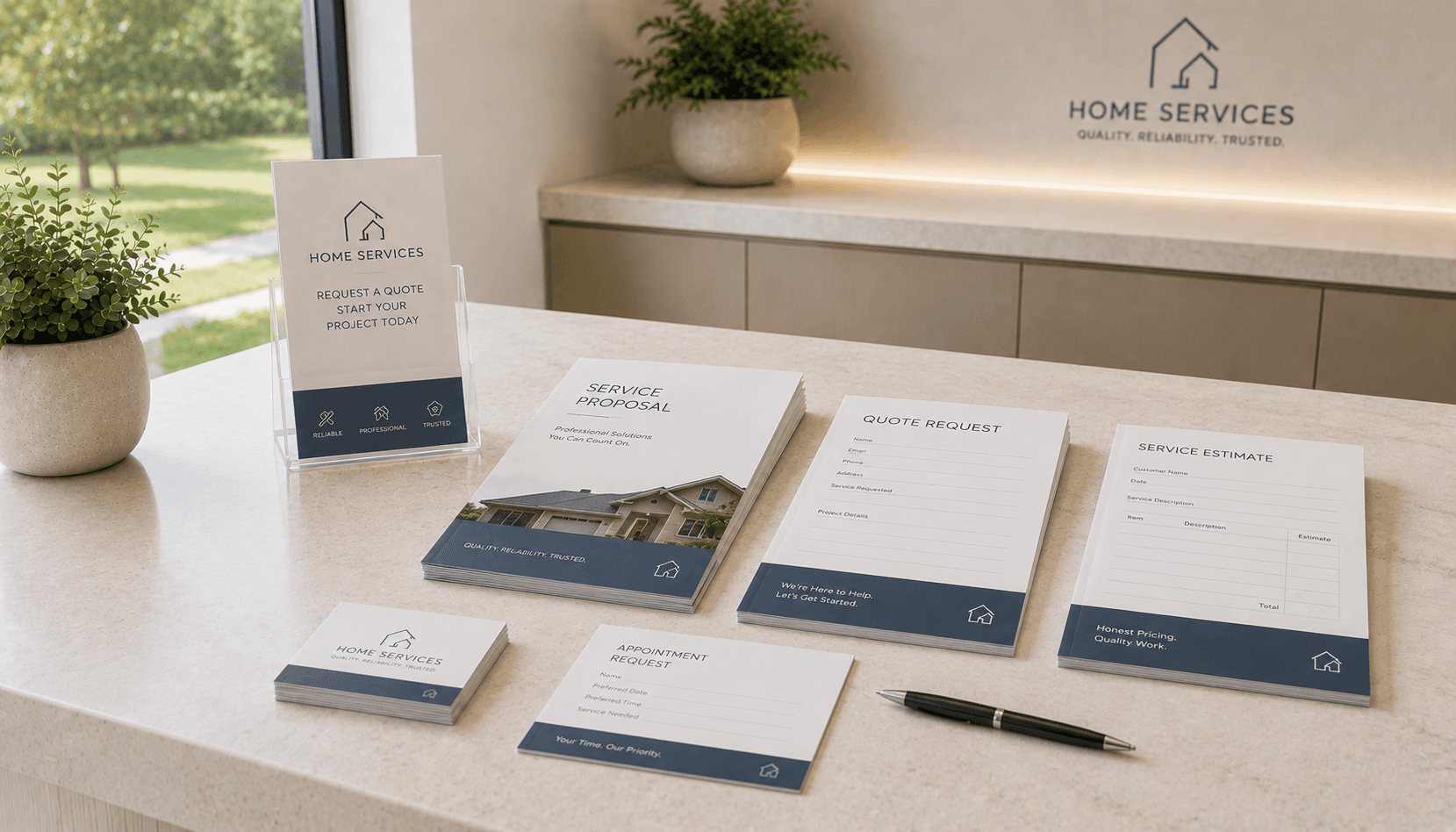 Turn Website Visitors into Service Requests
