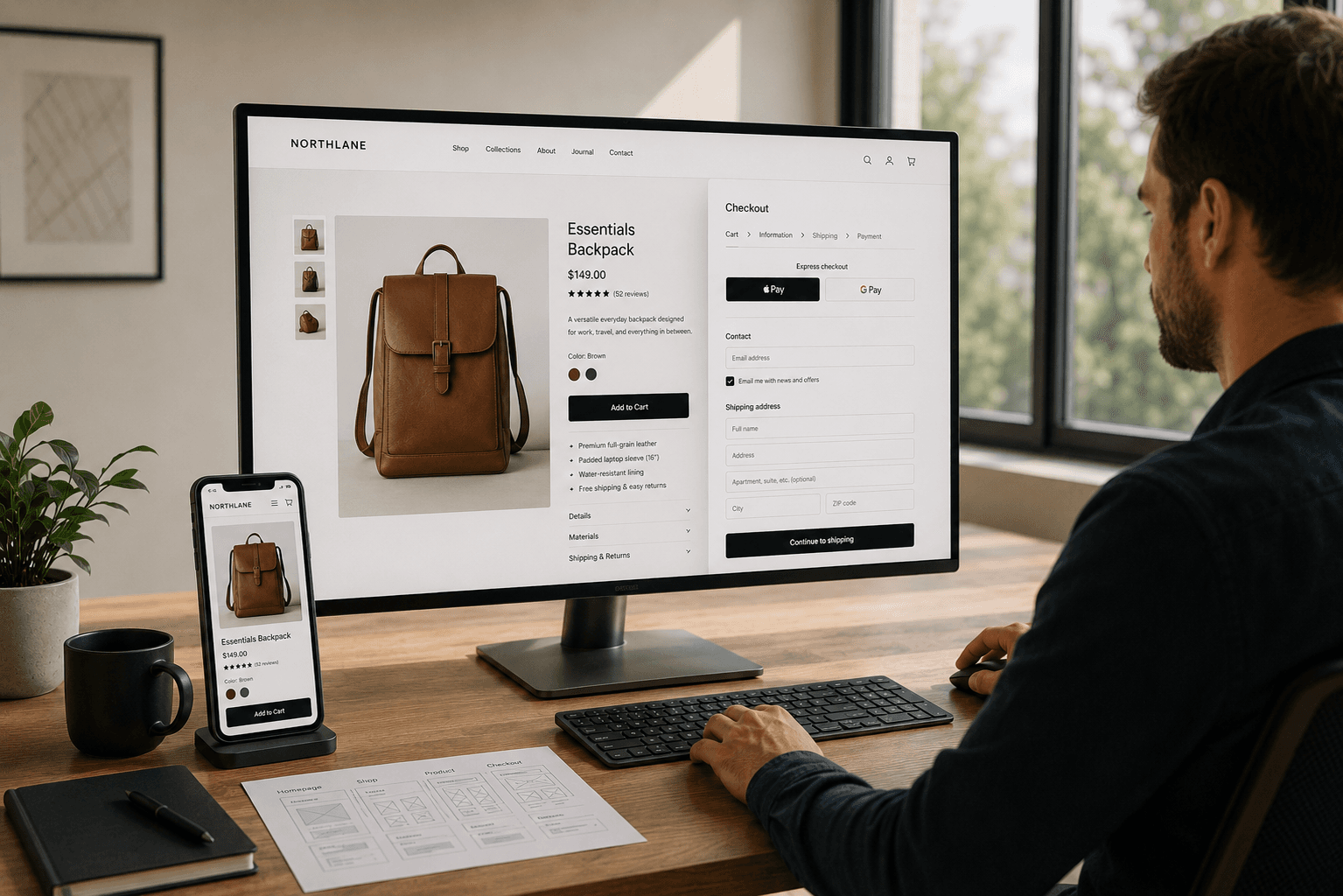 Friendly Ecommerce Experience for User