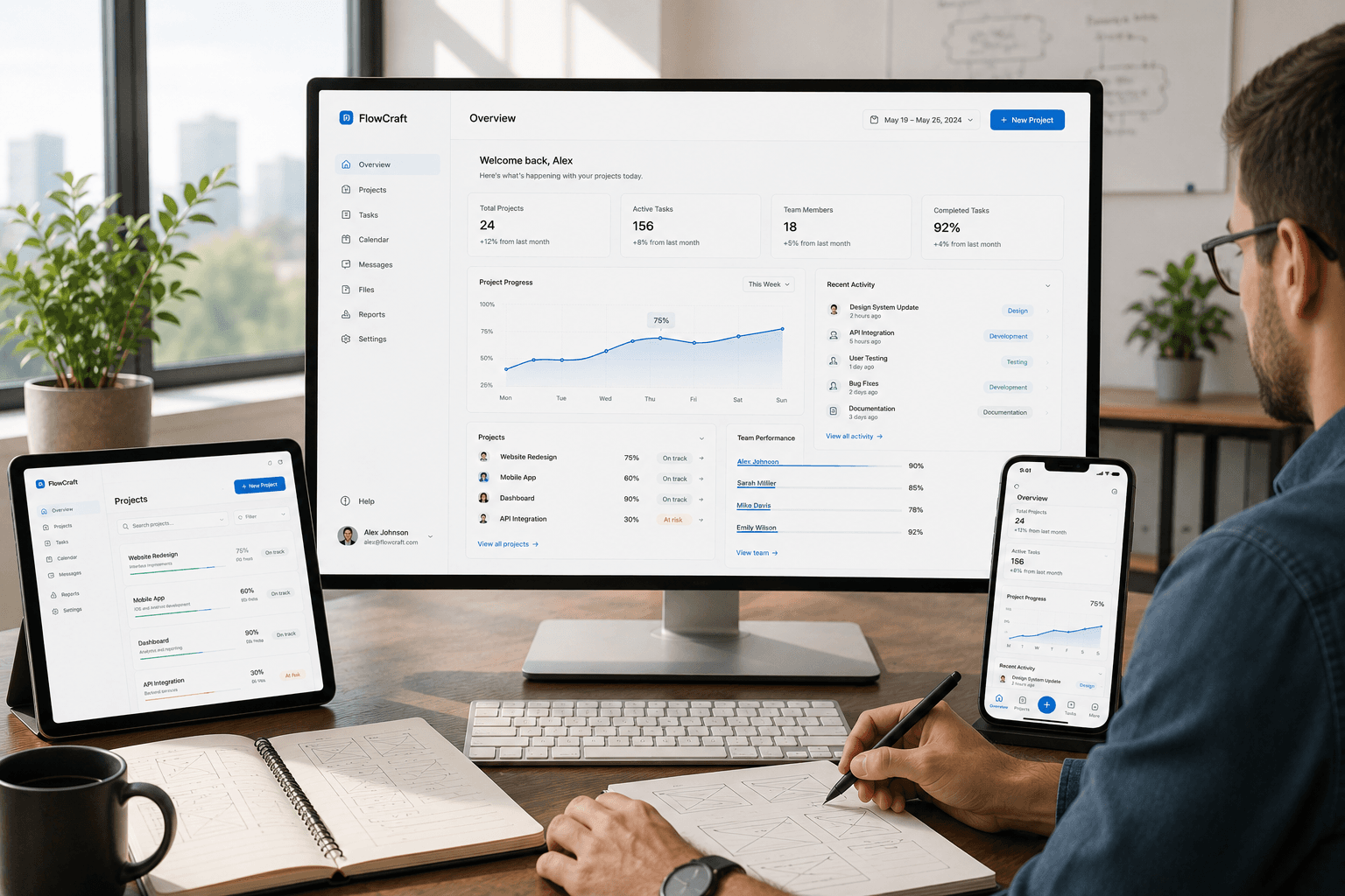 Responsive Design for UI & UX