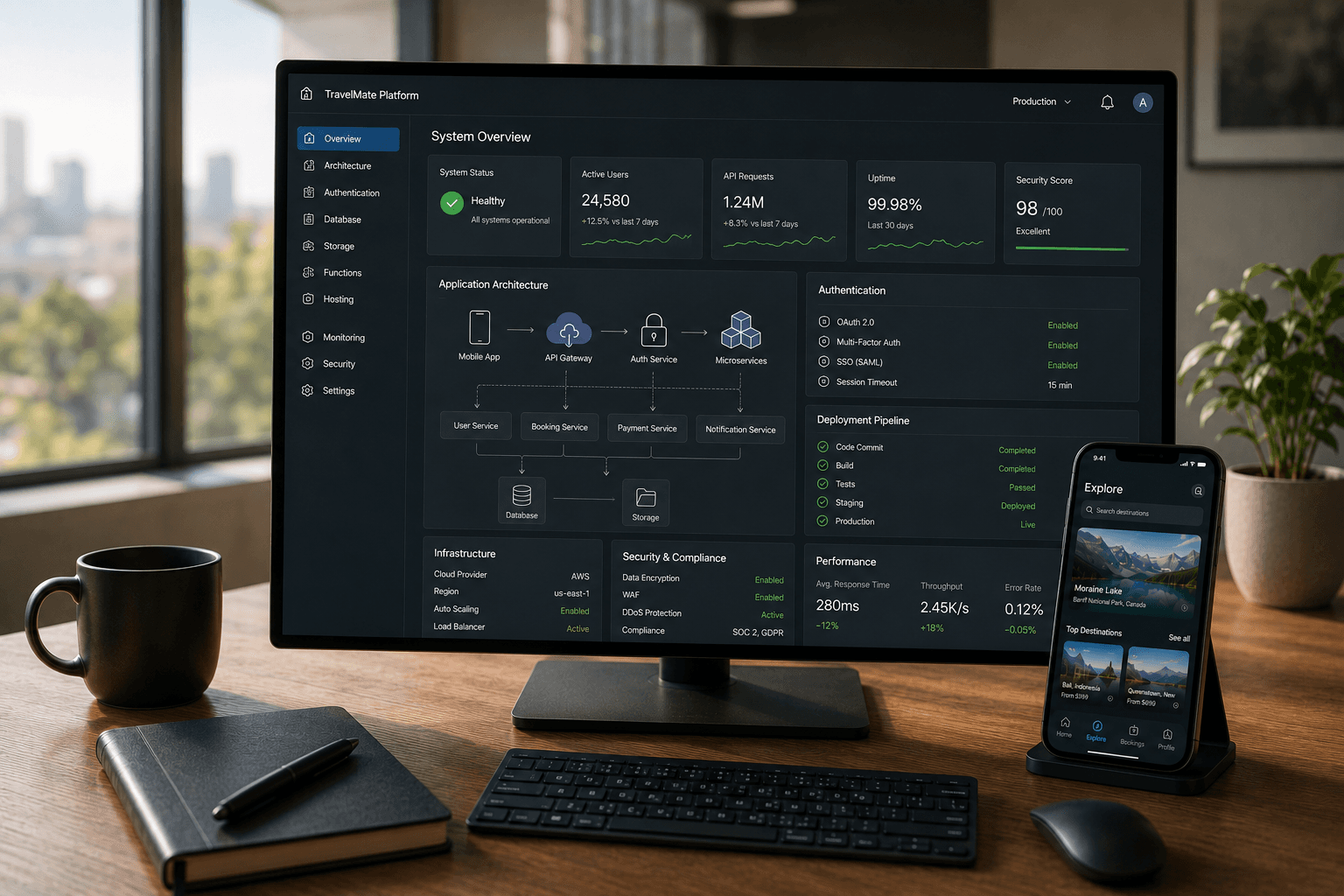 Secure & Scalable App Architecture