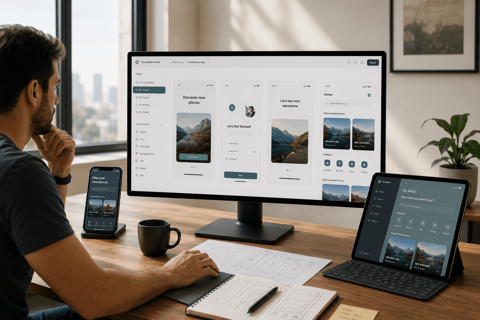 Responsive UI & UX Design