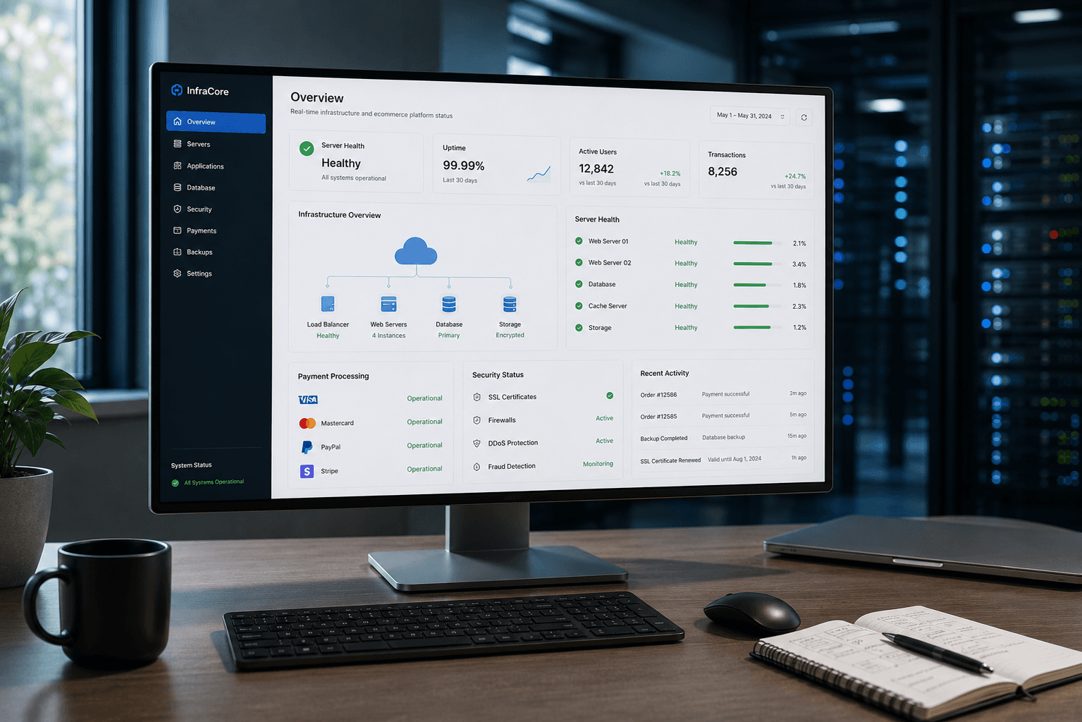Secure and Scalable E-commerce Platforms