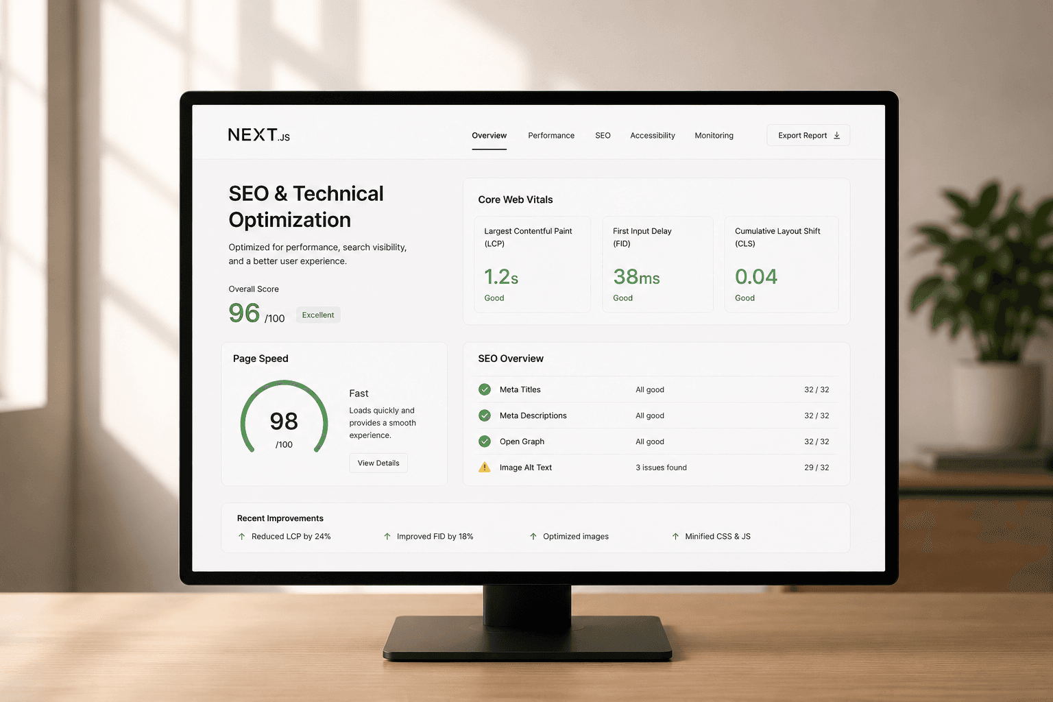 SEO & Technical Optimization