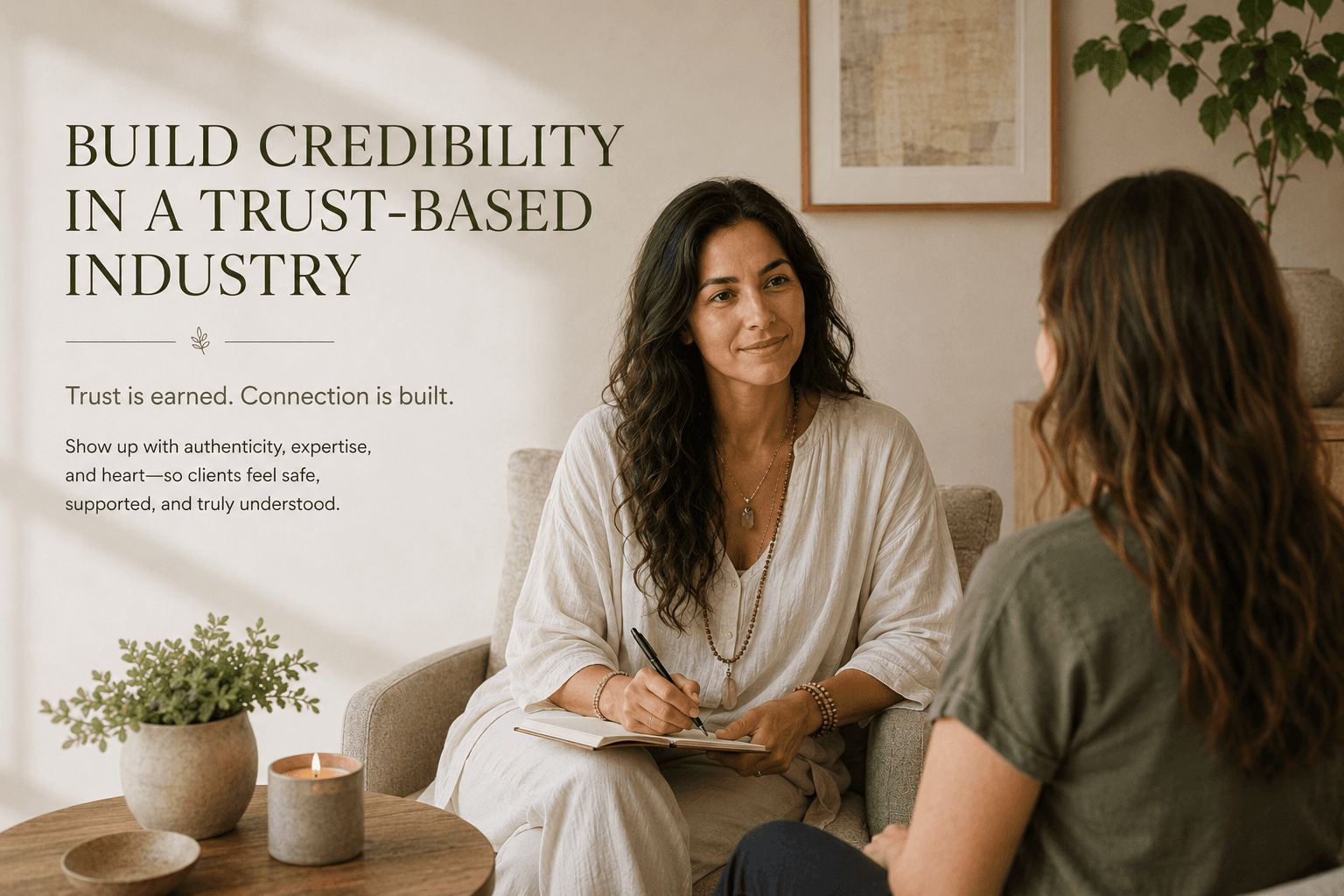Build Credibility In A TrustBased Industry