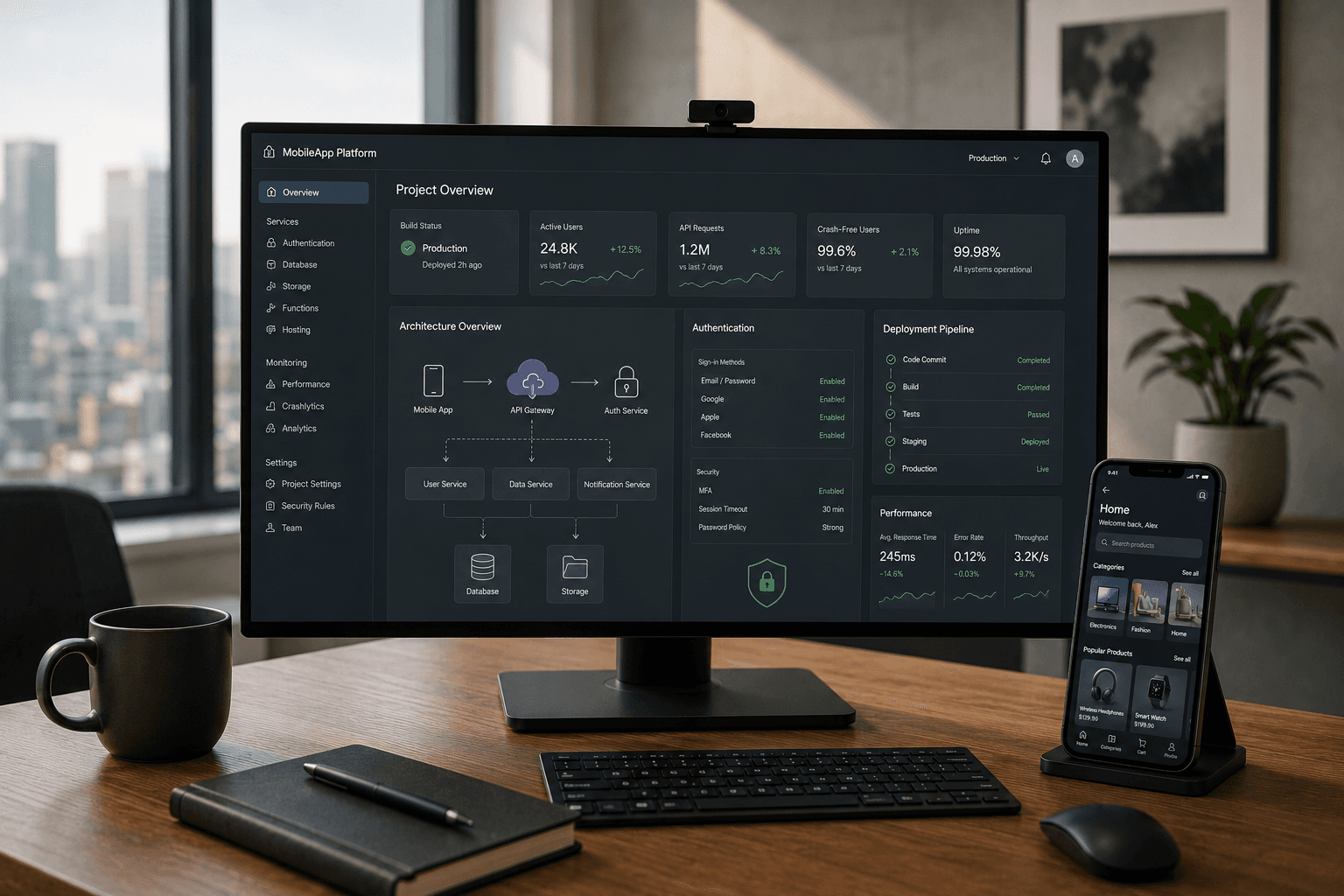 Secure & Scalable Development Infrastructure