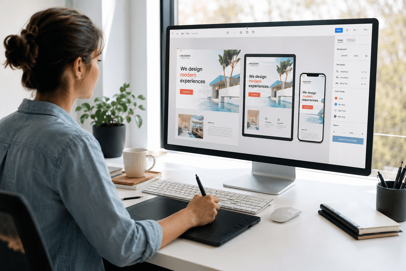 Modern & Responsive Design