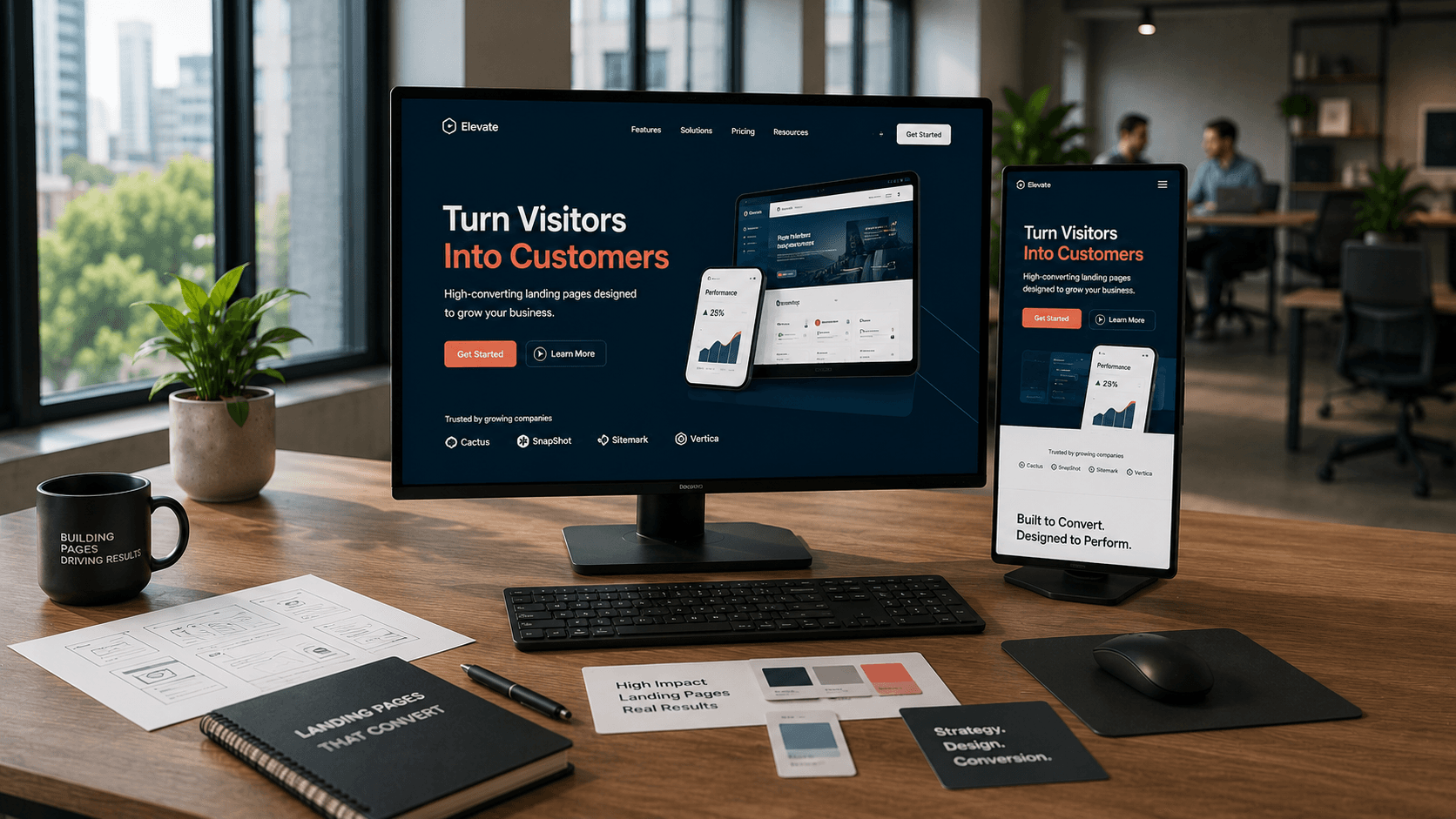 High Converting Landing Pages For Growth