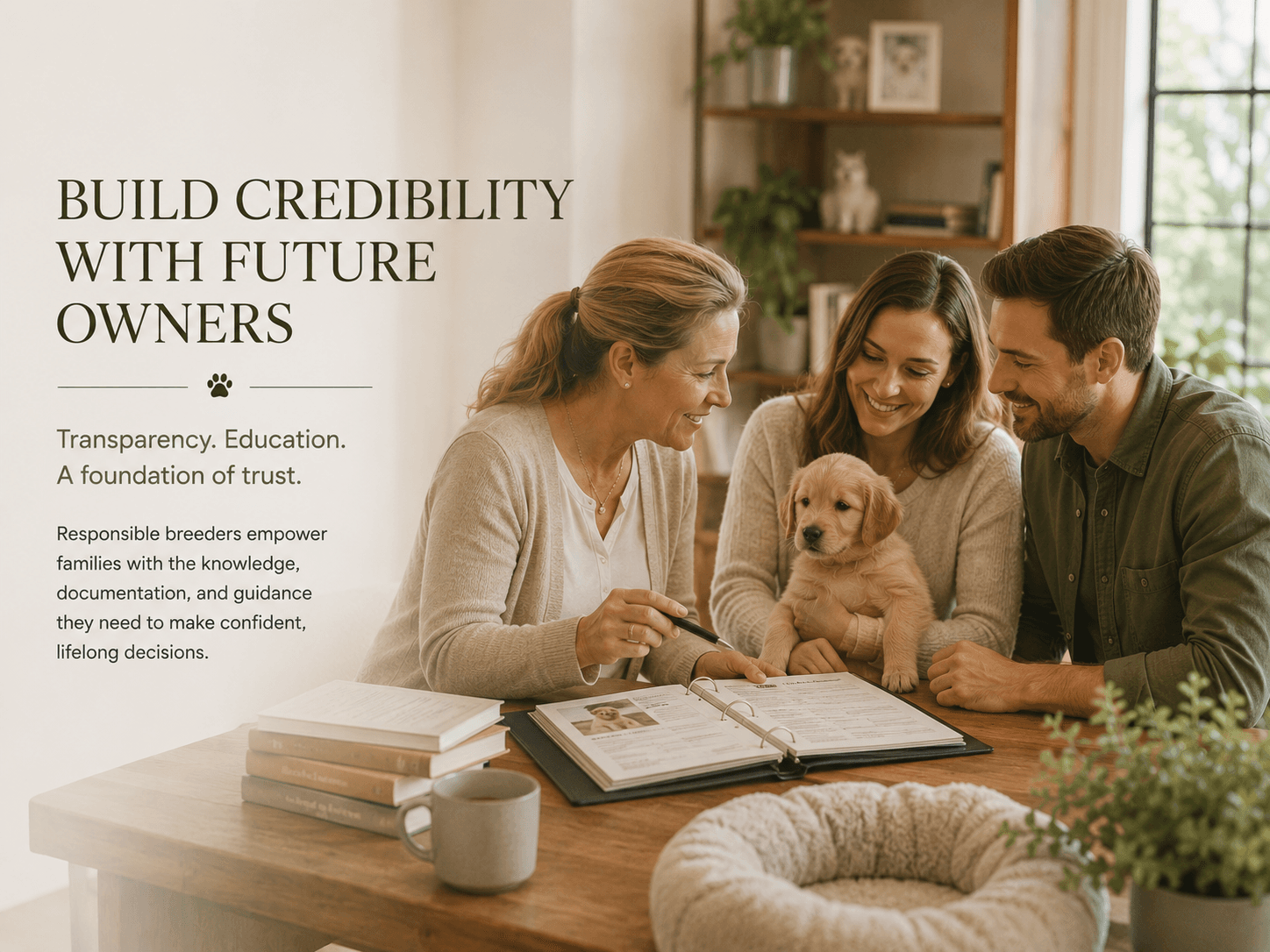 Building Trustworthiness For Future Owners
