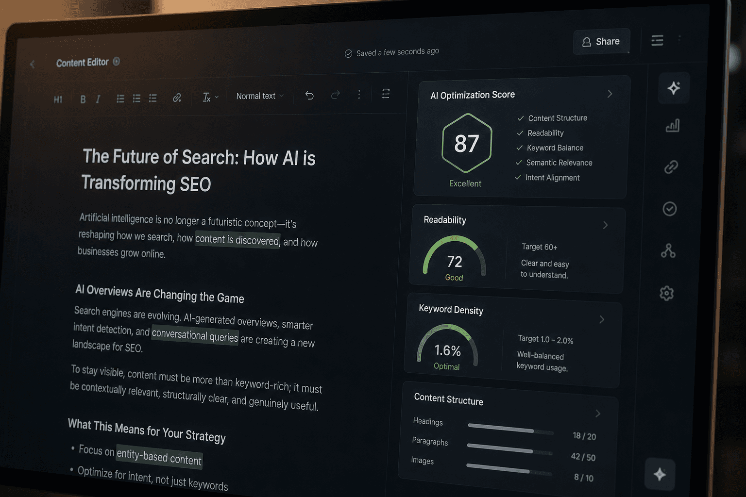 Smart Optimization of Content