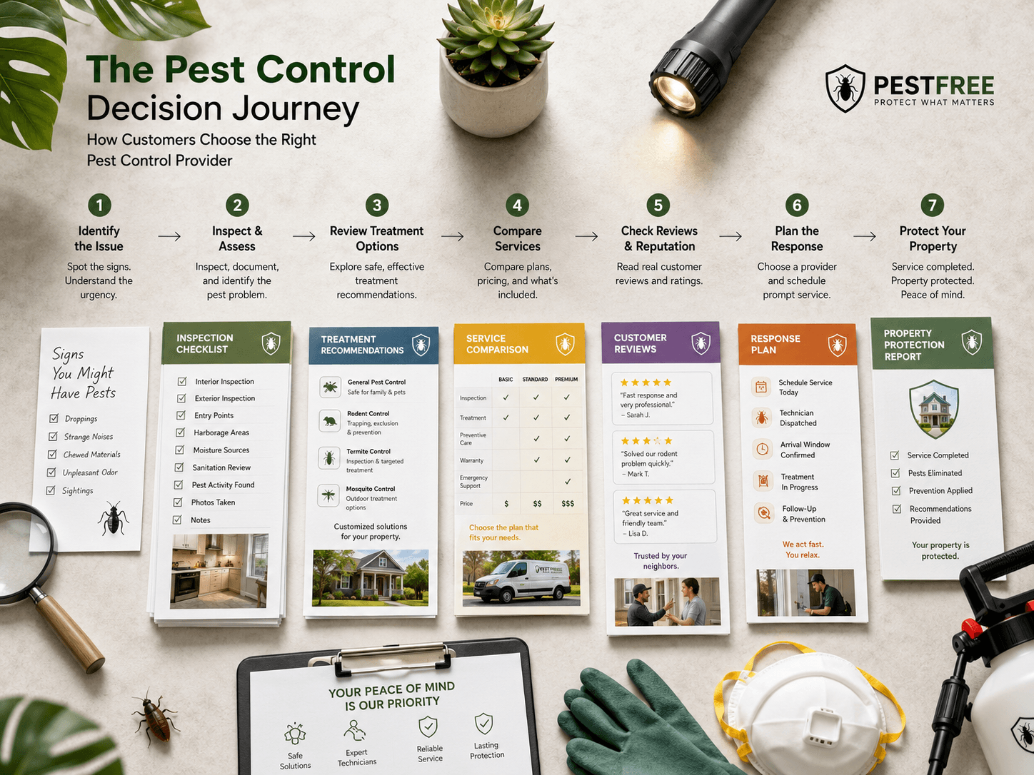 Capture Searches for Pest Control Services